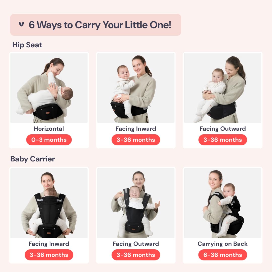 BabbleRoo Grow Carrier hood provides sun protection outdoors