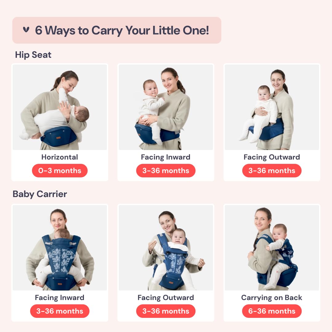 BabbleRoo Grow Carrier hood shields sun for safe outdoor strolls.