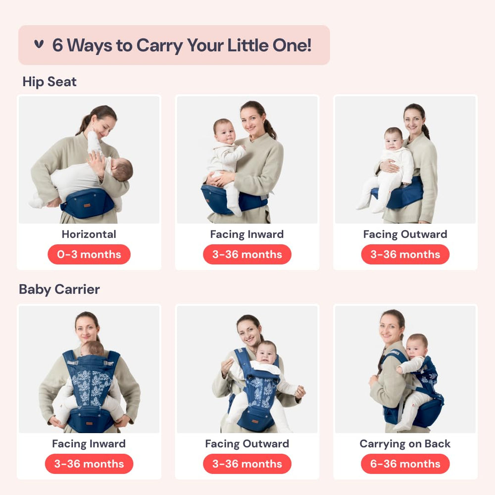 BabbleRoo Grow Carrier hood shields sun for safe outdoor strolls.