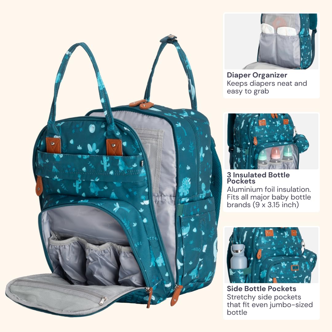 BabbleRoo pacifier case organized for travel and quick access