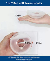 Babebay air vent design keeps nipples dry for comfortable wear.