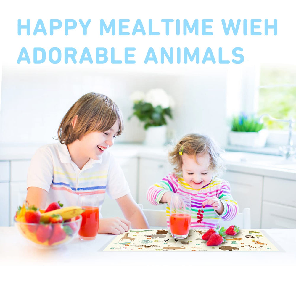 Babebay placemats use food-grade plastic for safe, clean surfaces
