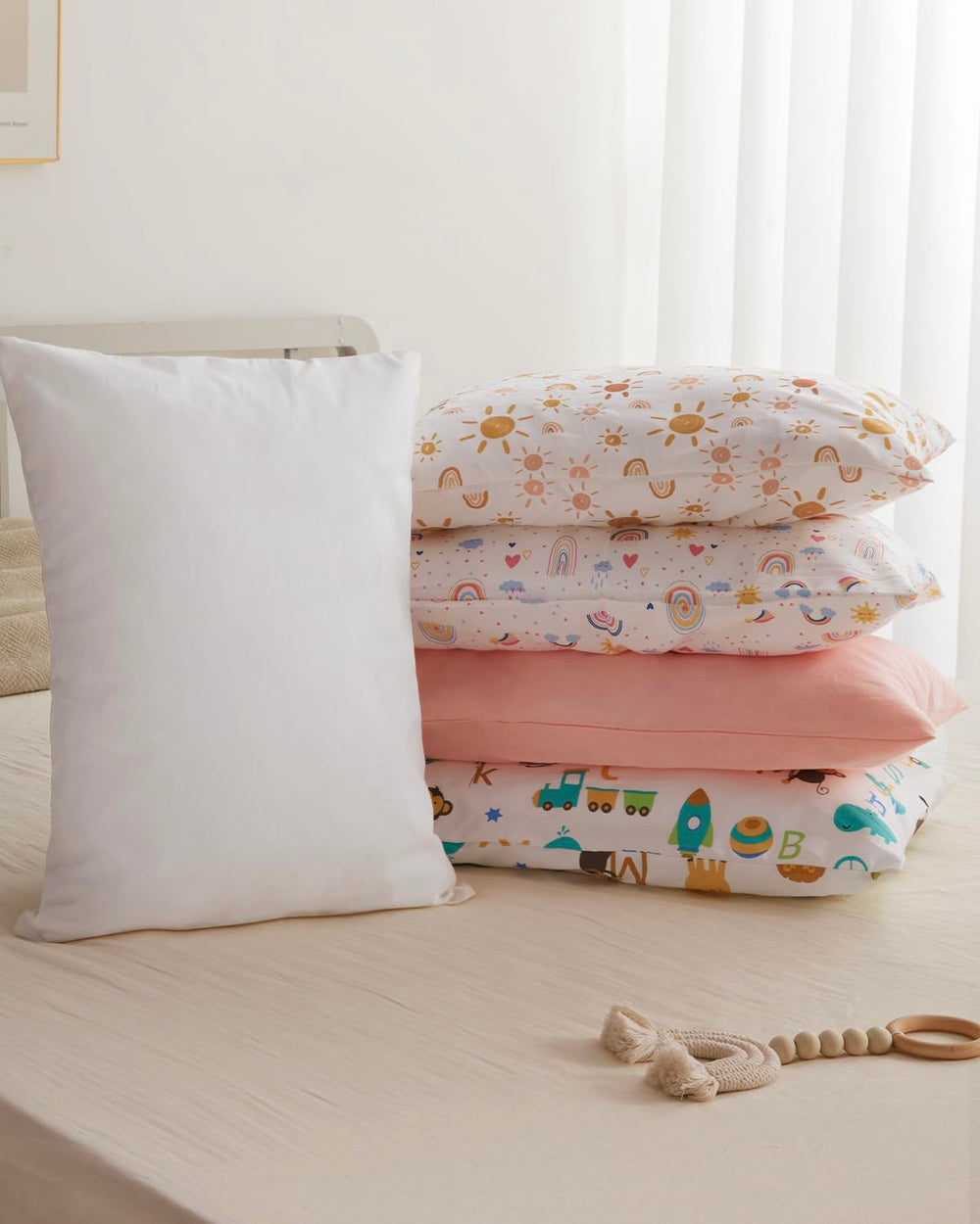 Babebay travel-friendly pillow ready for car trips and flights
