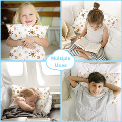 Babebay toddler pillow unisex design fits any bed linen.