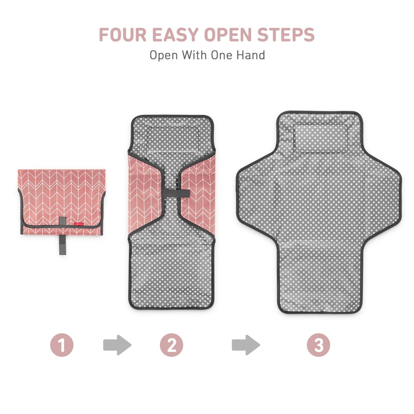 Babebay waterproof Oxford fabric surface protects and cleans easily.