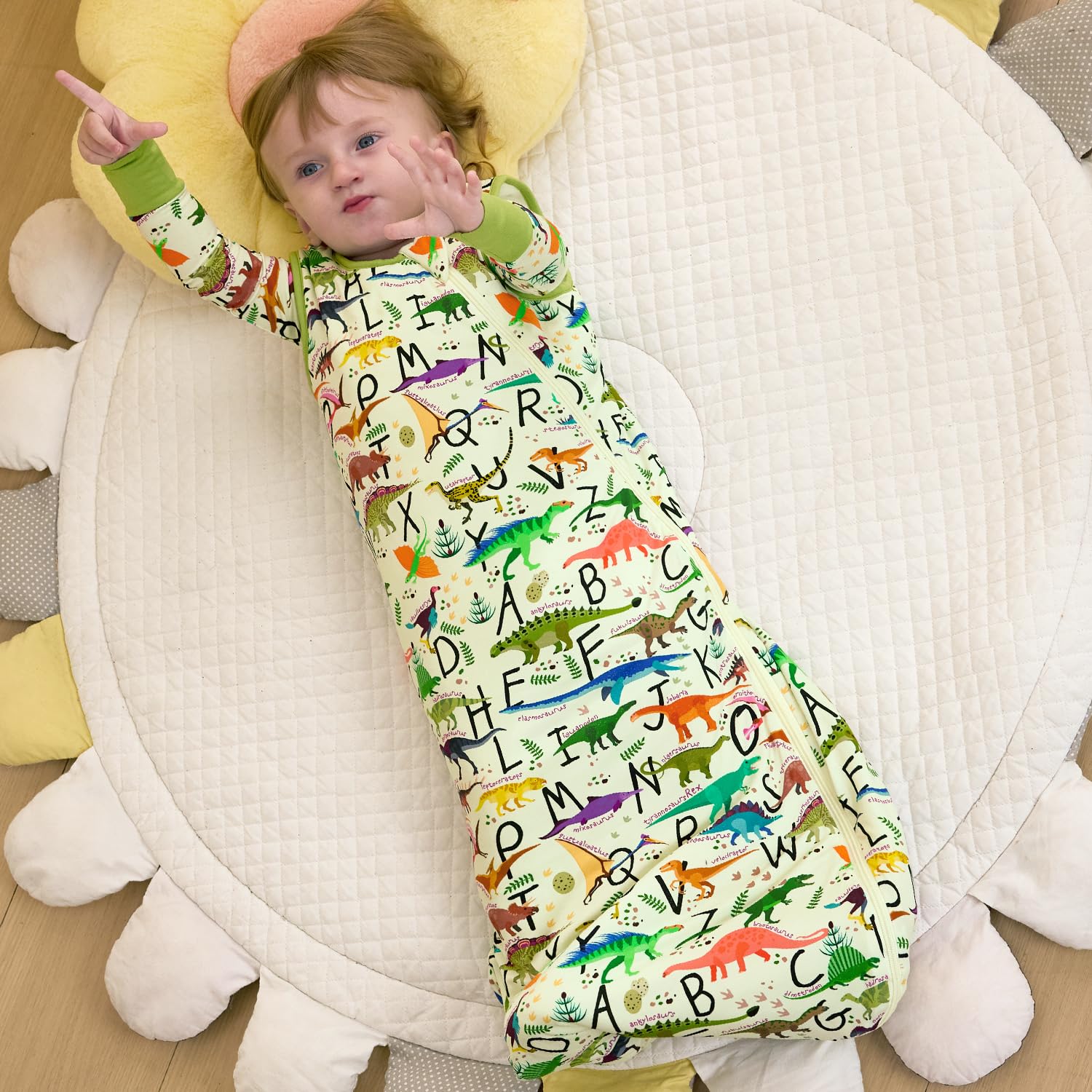 Babee Reshinee machine-washable colorfast fabric for easy care.