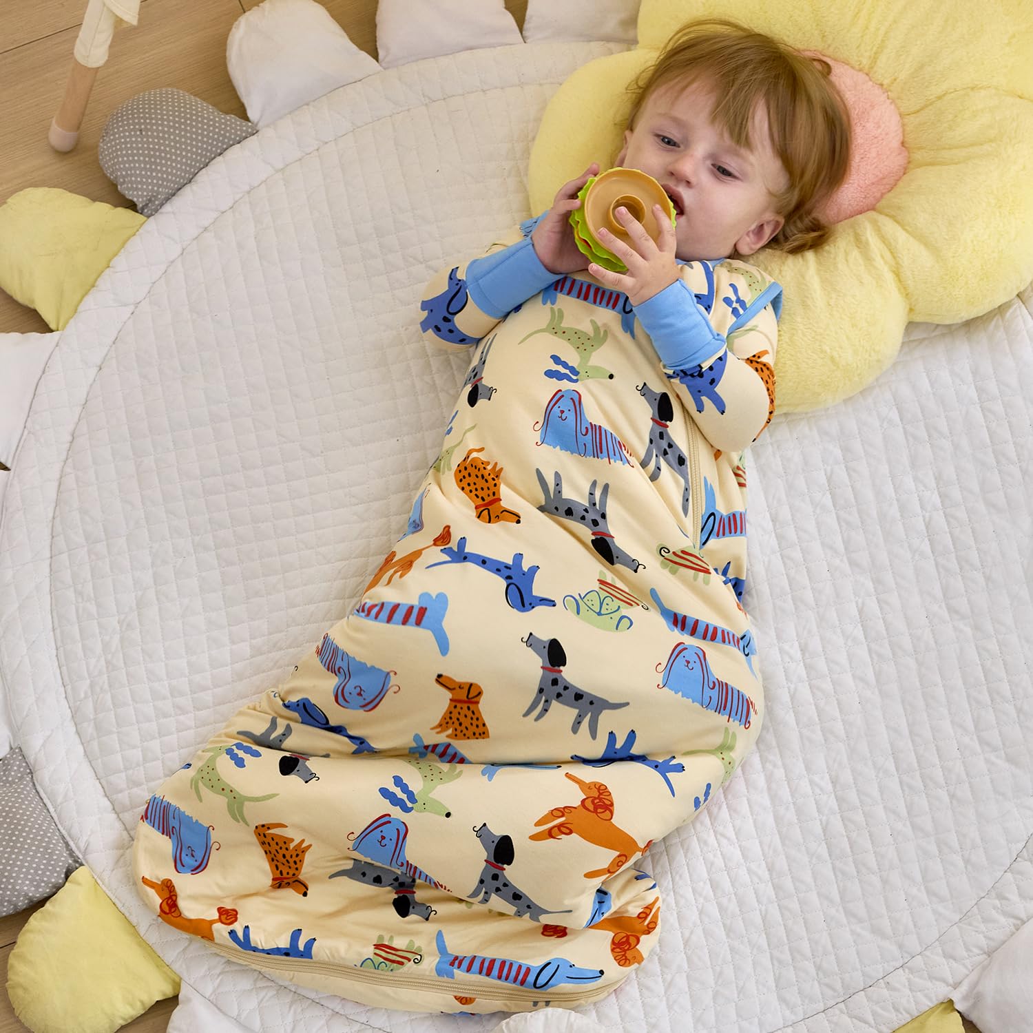 babee Reshinee machine washable fabric keeps colors bright and easy care