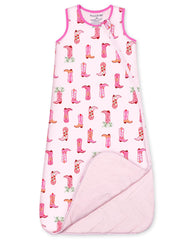 Babee Reshinee bamboo sleep sack shows cloud-soft texture for gentle all-night comfort.