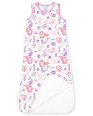 Babee Reshinee sleep sack close-up shows soft bamboo fabric for delicate baby skin