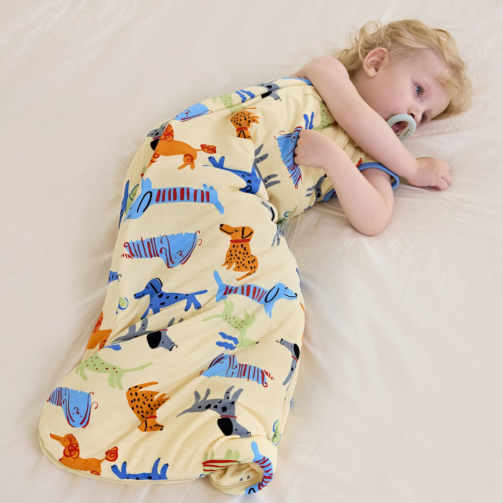 Babee Reshinee roomier fit demonstrates growth-friendly design for movement.