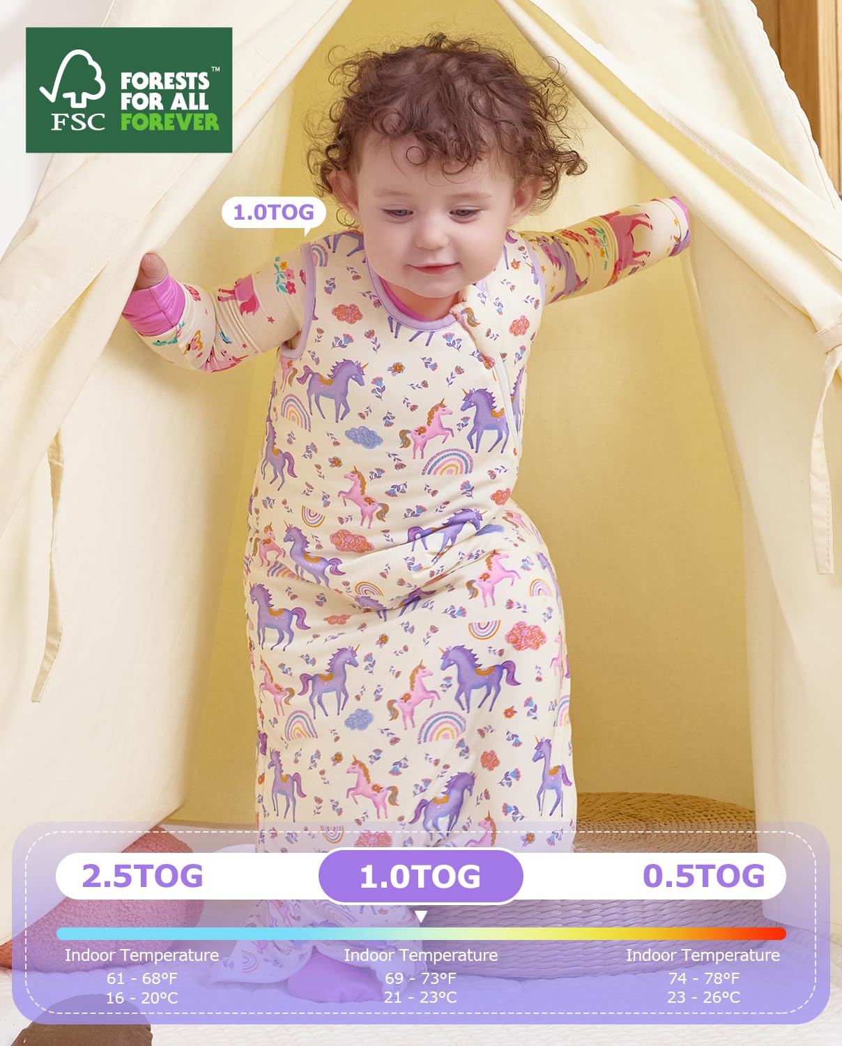 Babee Reshinee newborn sleep sack with a face-friendly design for safe sleep