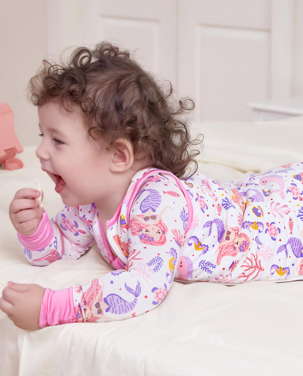 Babee Reshinee sleep sack fade-resistant and machine washable for busy families.