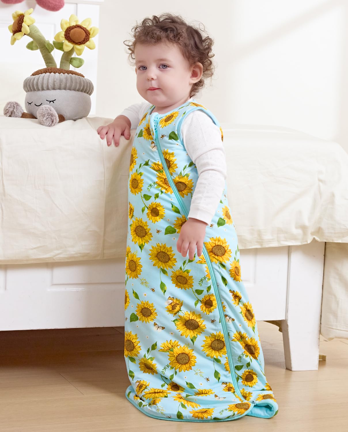 Babee Reshinee sleep sack hand-drawn print adds cute gifting charm