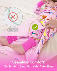 babee Reshinee sleep sack narrow neckline keeps fabric away from face