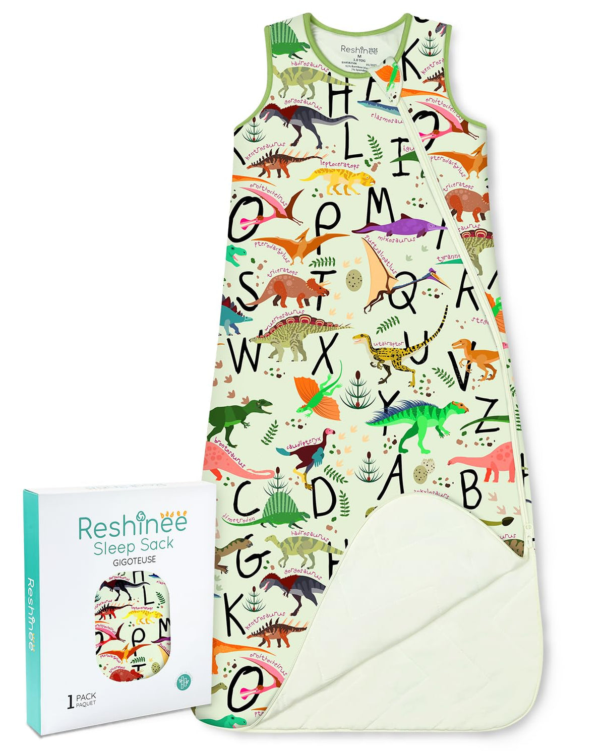 Babee Reshinee soft-bamboo-fabric-closeup for breathable baby comfort.