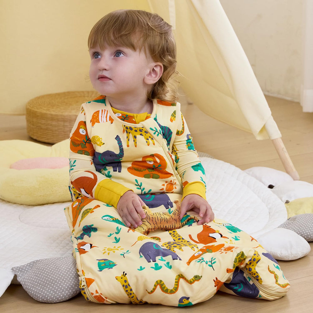 Babee Reshinee sleep sack pairs with matching zippies for gift-ready sets