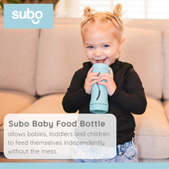 Babeehive Subo aqua silicone cap ensures leak-free storage.