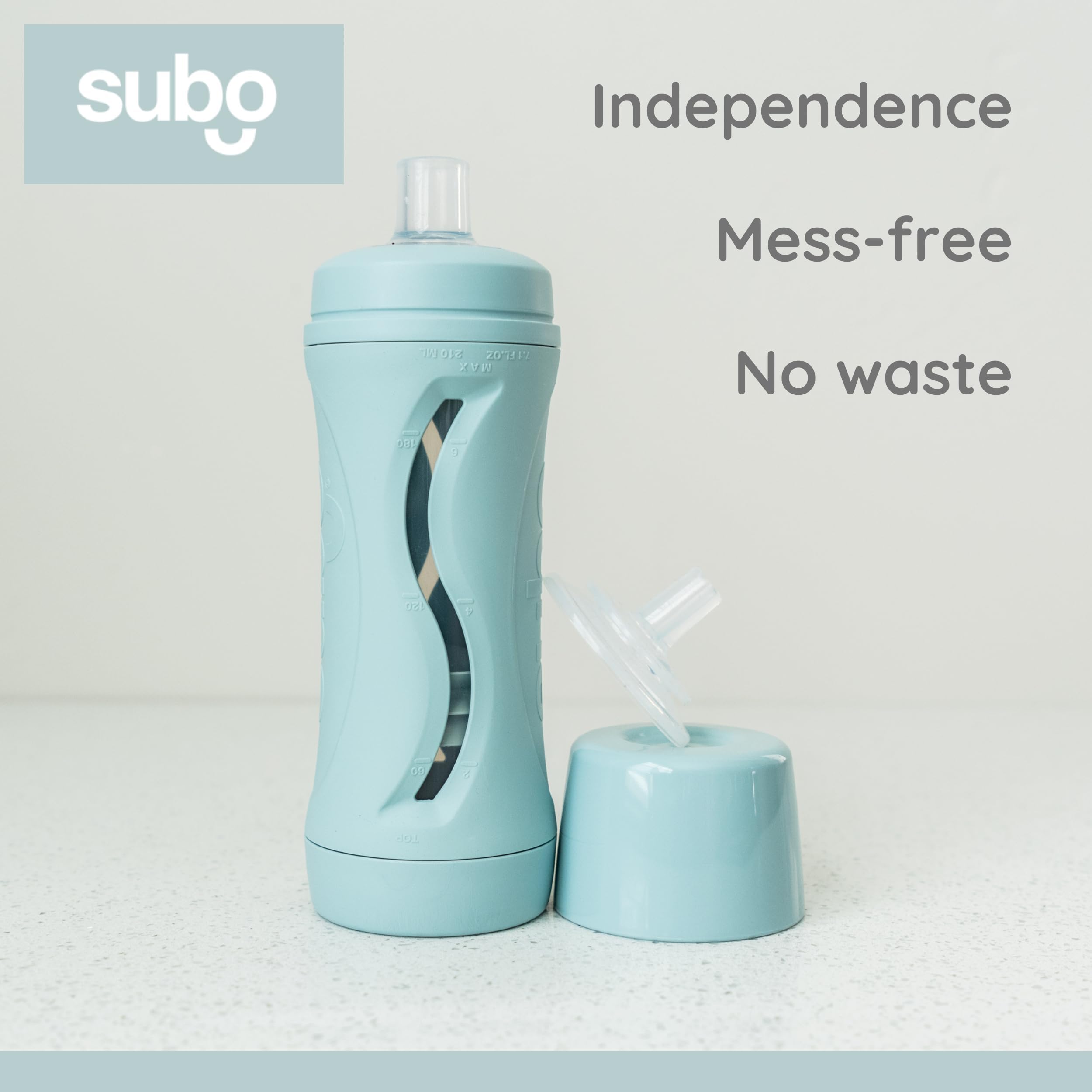 Eco-friendly and waste-reducing, Subo replaces multiple squeezable pouches.