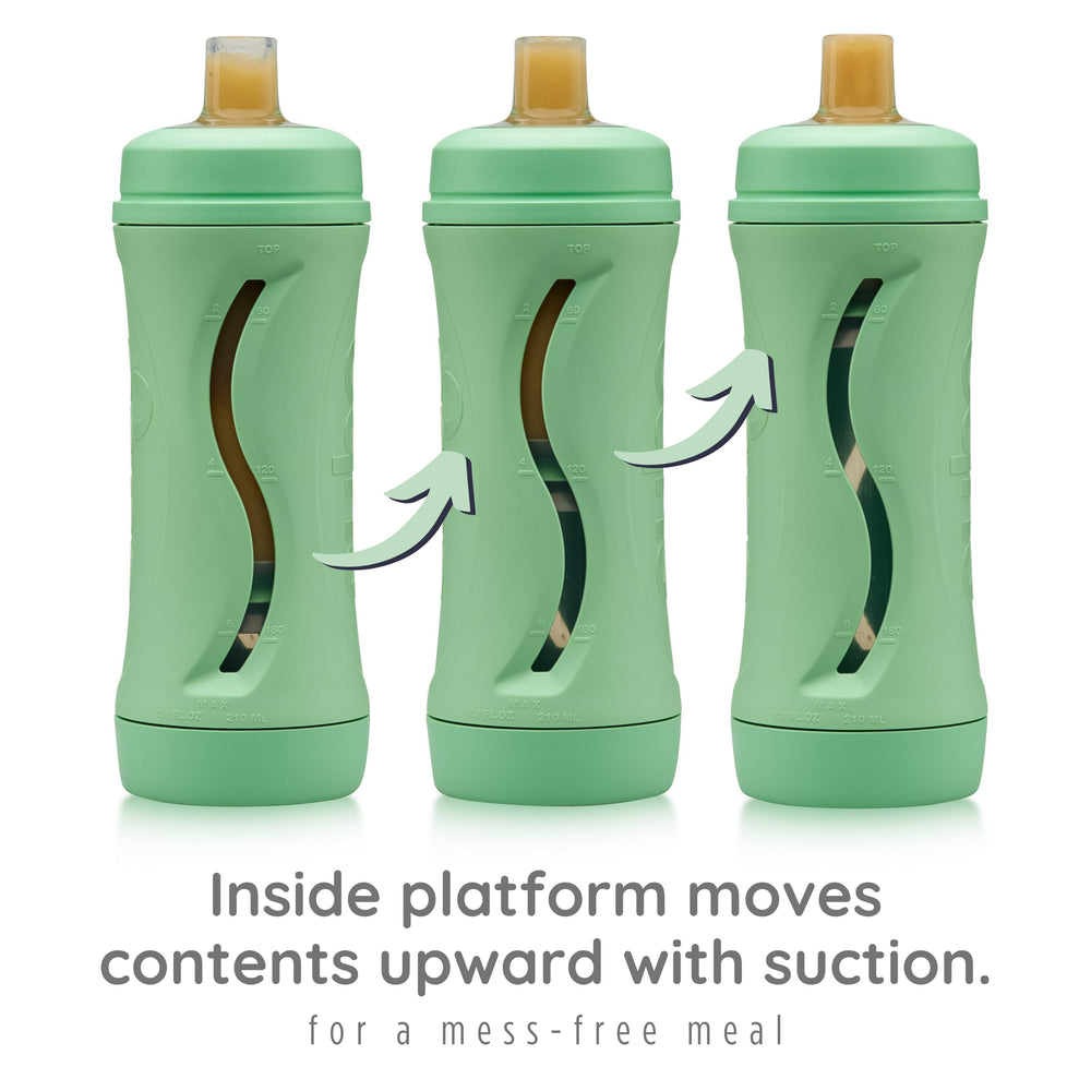 Babeehive Subo bottle mint spout 5mm enables easy sipping for tiny tummies.