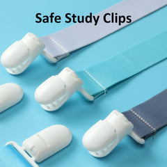 Babeine pacifier clips multiuse attach pacifiers, teethers, and small toys.