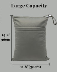 babeine Wet Dry Bag waterproof-coated bag keeps moisture contained for beach and gym days.