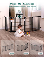 Babelio 270-degree swivel hinges enabling flexible shapes