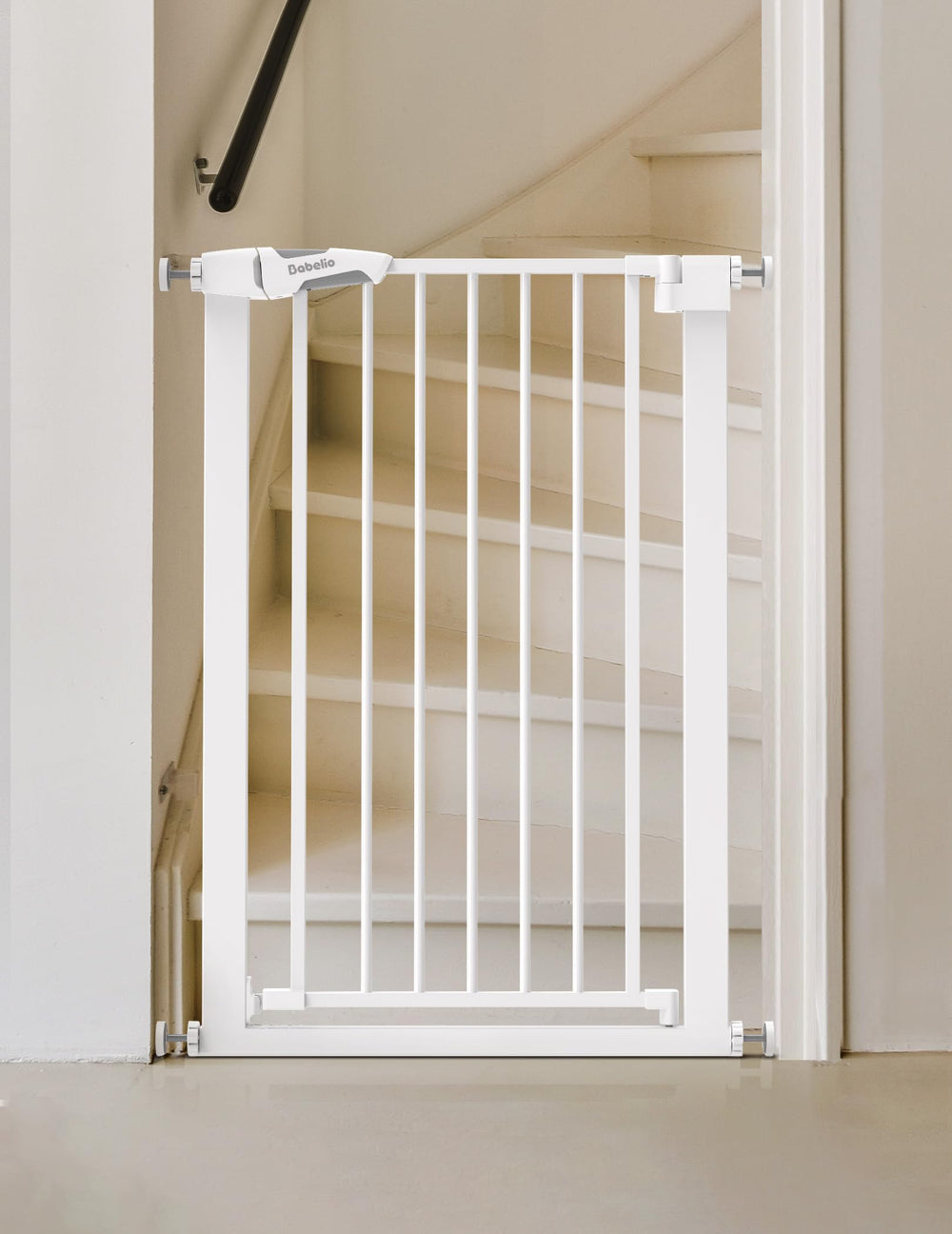 BABELIO pressure mount installation kit makes setup tool-free.