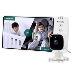 BABELIO wireless setup shows cord-free placement for flexible monitoring on the go.