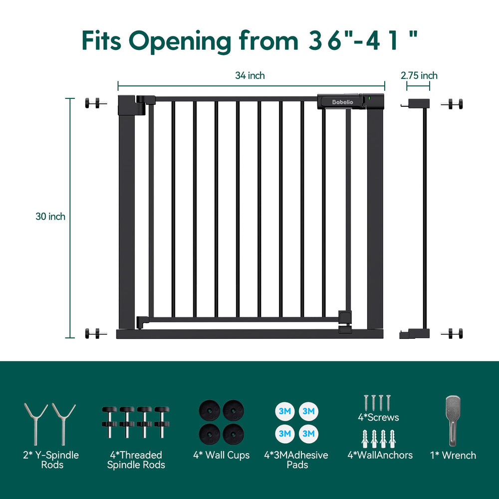 BABELIO durable steel frame with black finish supports daily use for families