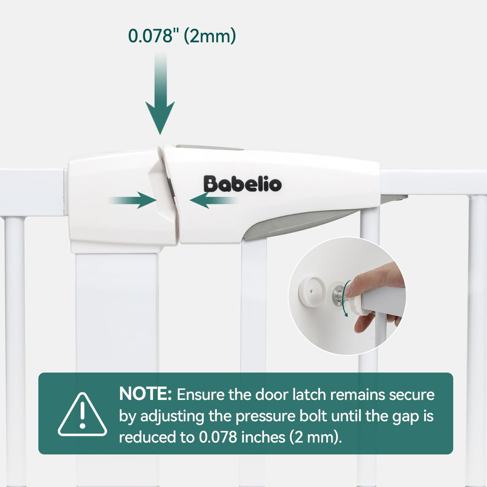 BABELIO wall cups included for secure temporary mounting.