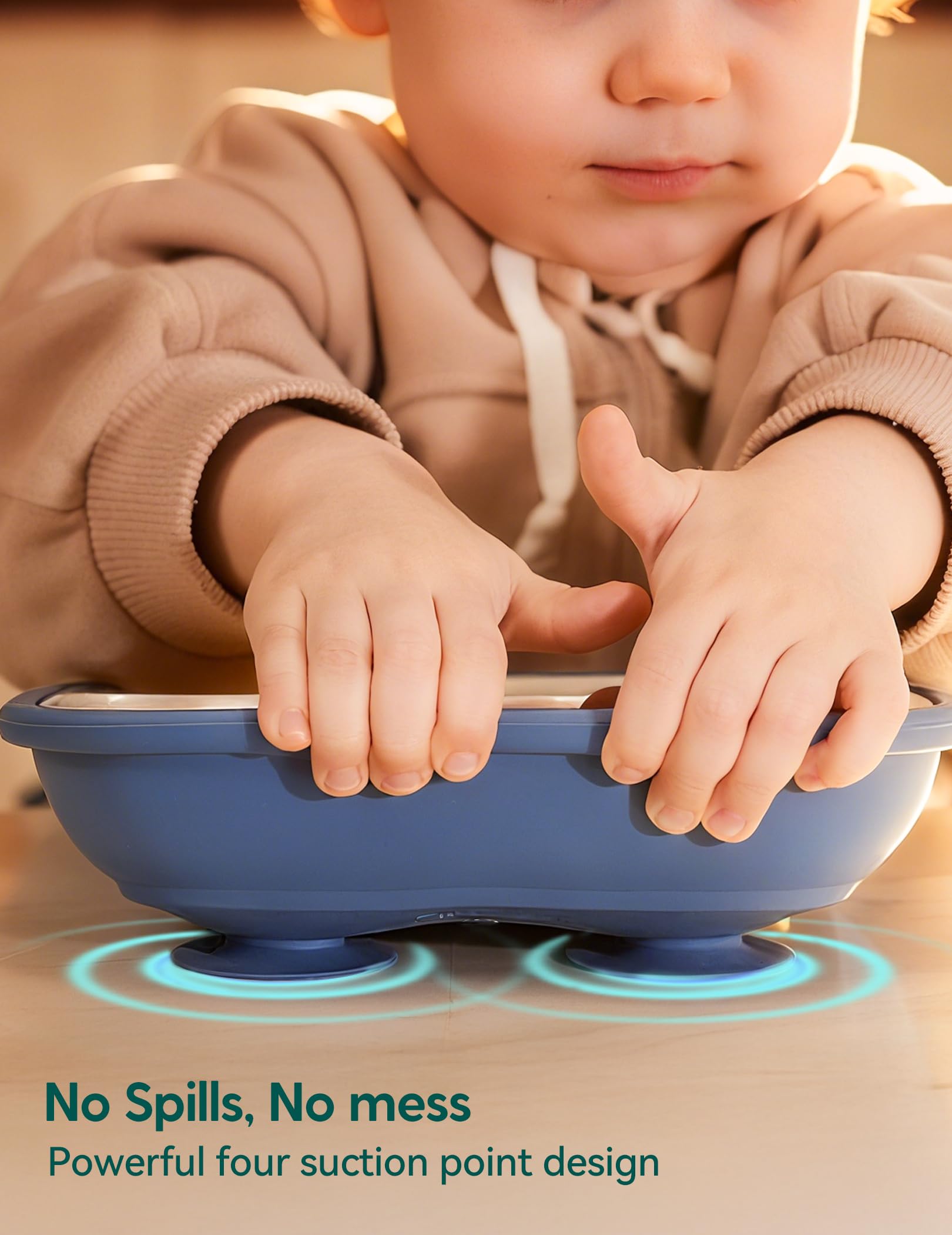 BABELIO baby-safe porcelain and silicone ensure safe, durable mealtime gear.