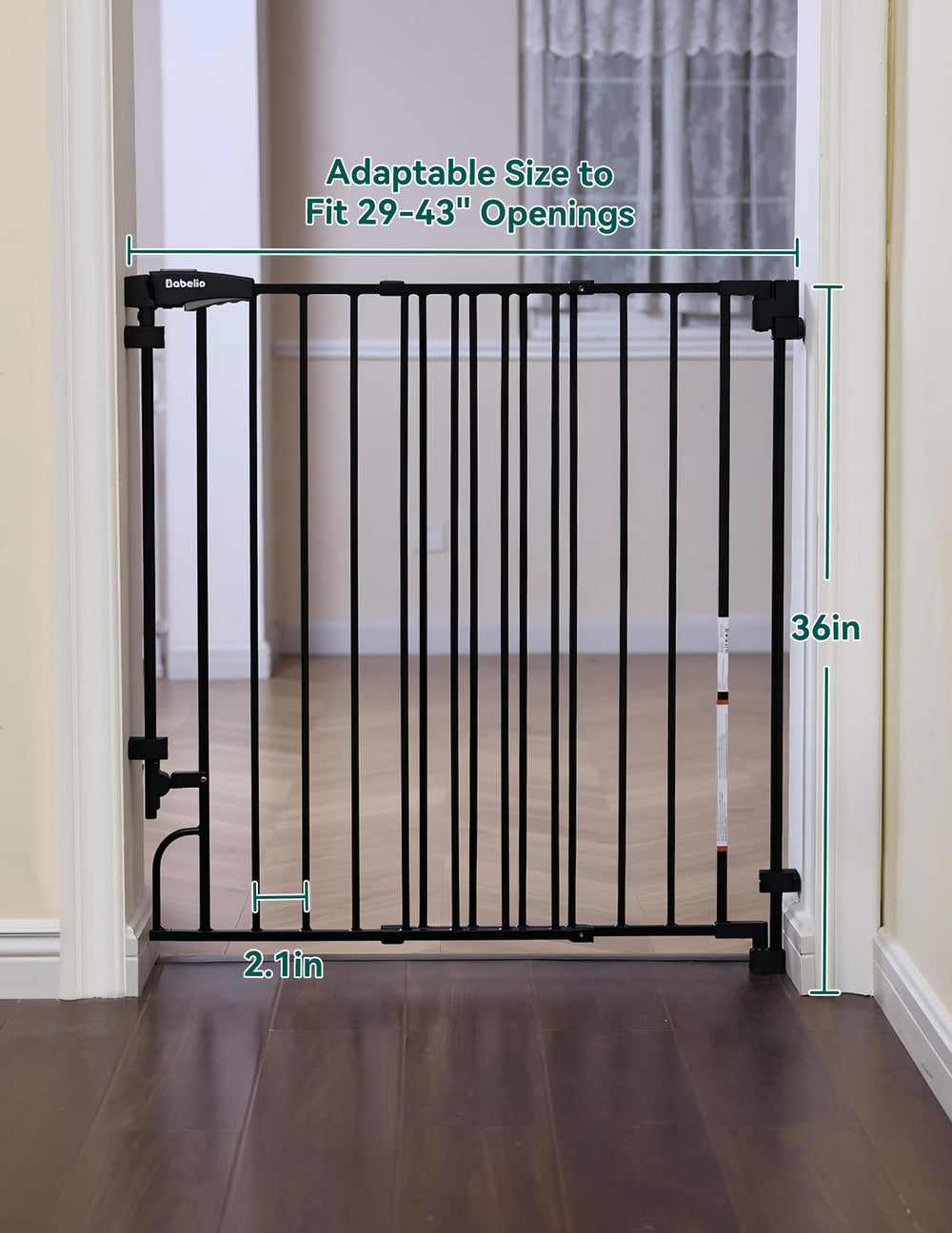 BABELIO safety-lock close-up highlights double-lock mechanism for protection