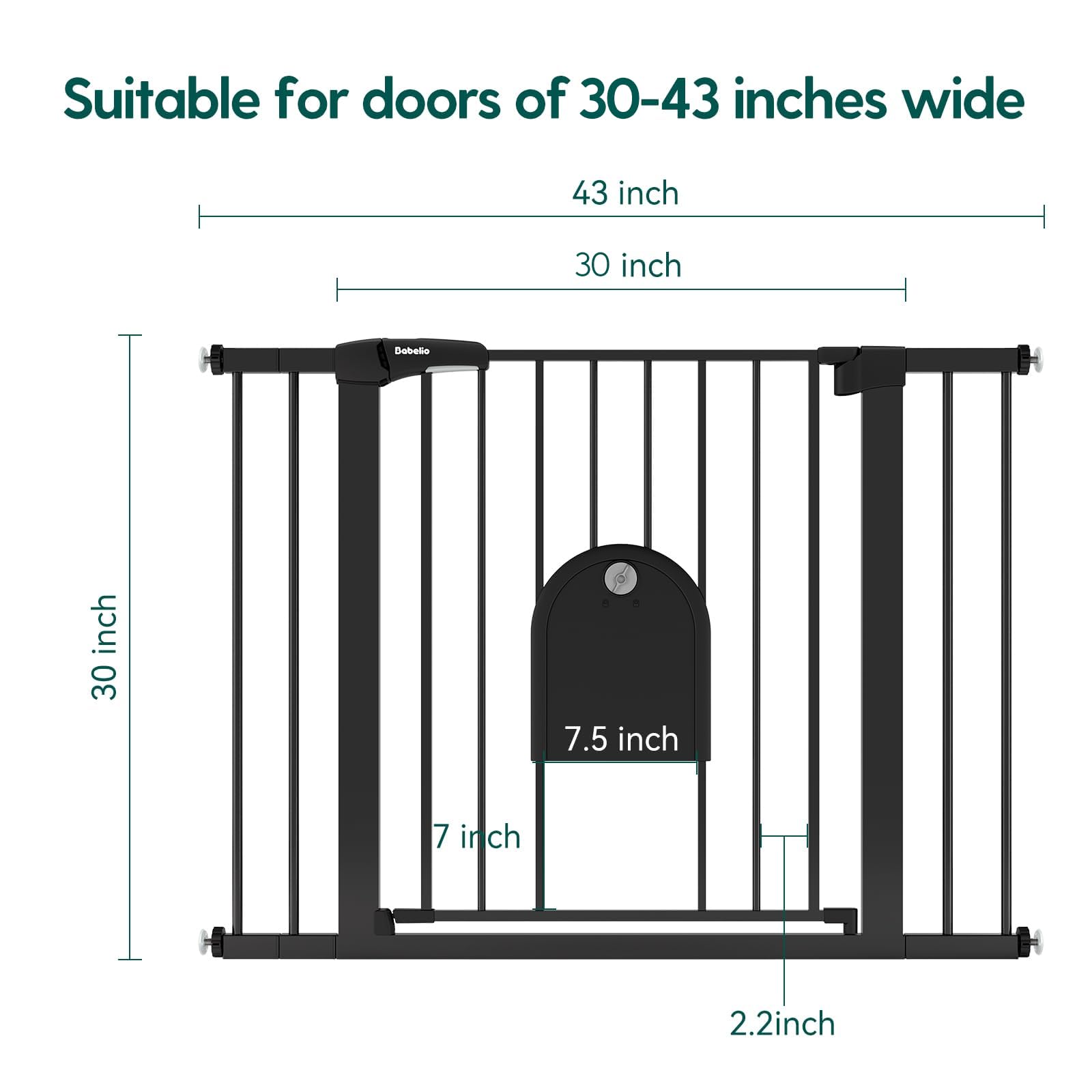 BABELIO extensions-included show flexible width for irregular openings.