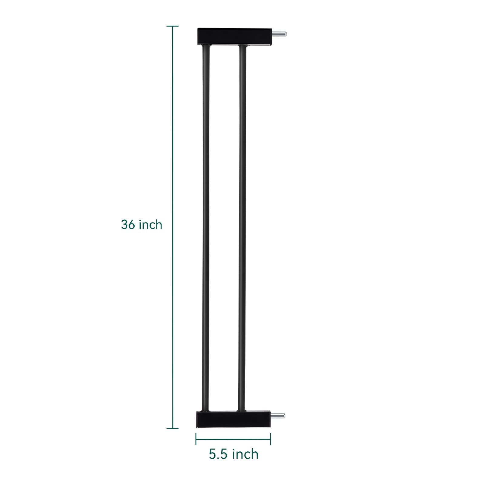 BABELIO gate extender doorway example demonstrates quick no-drill setup for wider openings