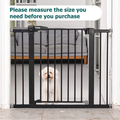 BABELIO gate uses pressure mounting for tool-free, quick setup and removal.