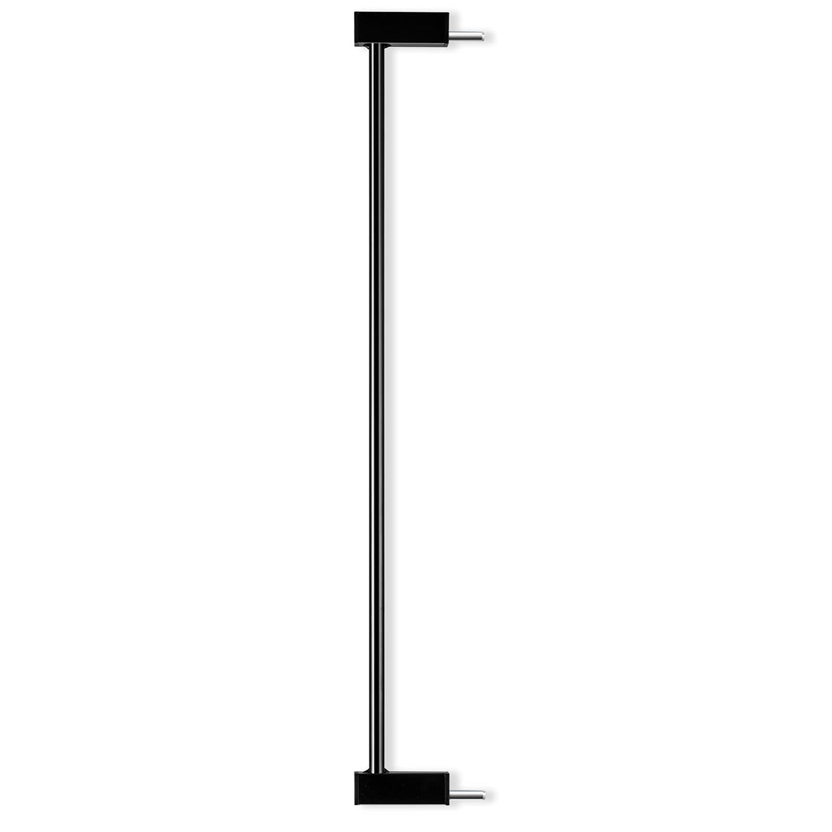 BABELIO metal baby gate side view highlighting sturdy frame for wide openings