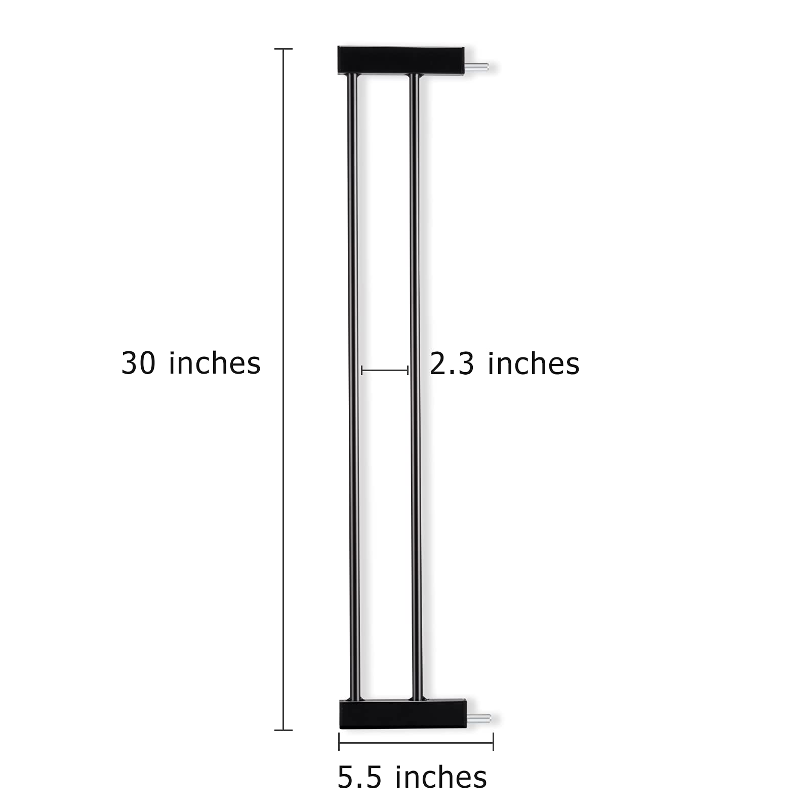 BABELIO metal baby gate for stairs and doorways helps secure high-traffic areas safely.