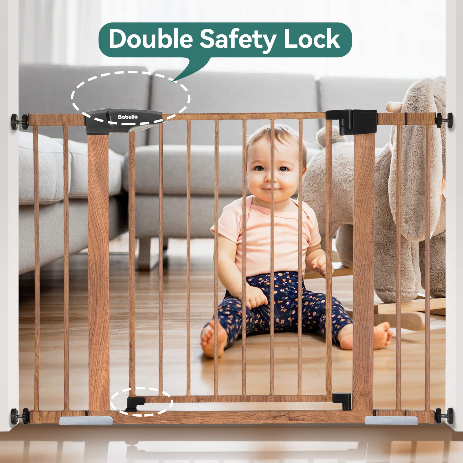 BABELIO MomGate extension-kit-5-5 expands fit for wider openings