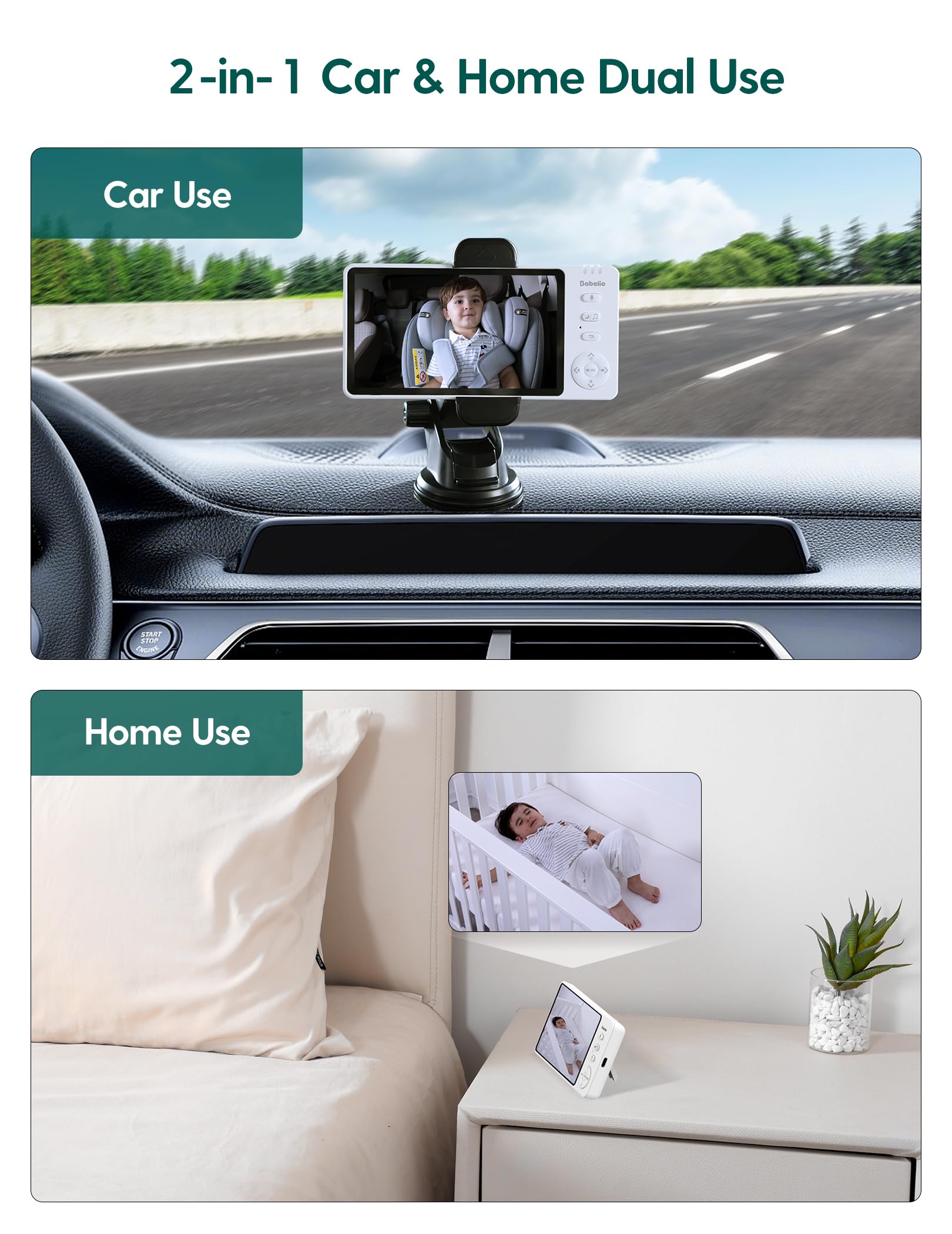 BABELIO night vision clarity delivers readable footage in dark cabins.