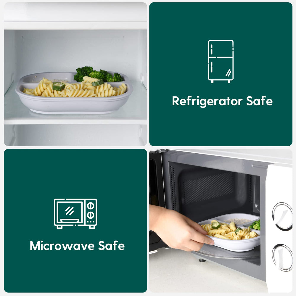 BABELIO Powerful Suction Plates three-pack packaging emphasizes value and travel readiness.
