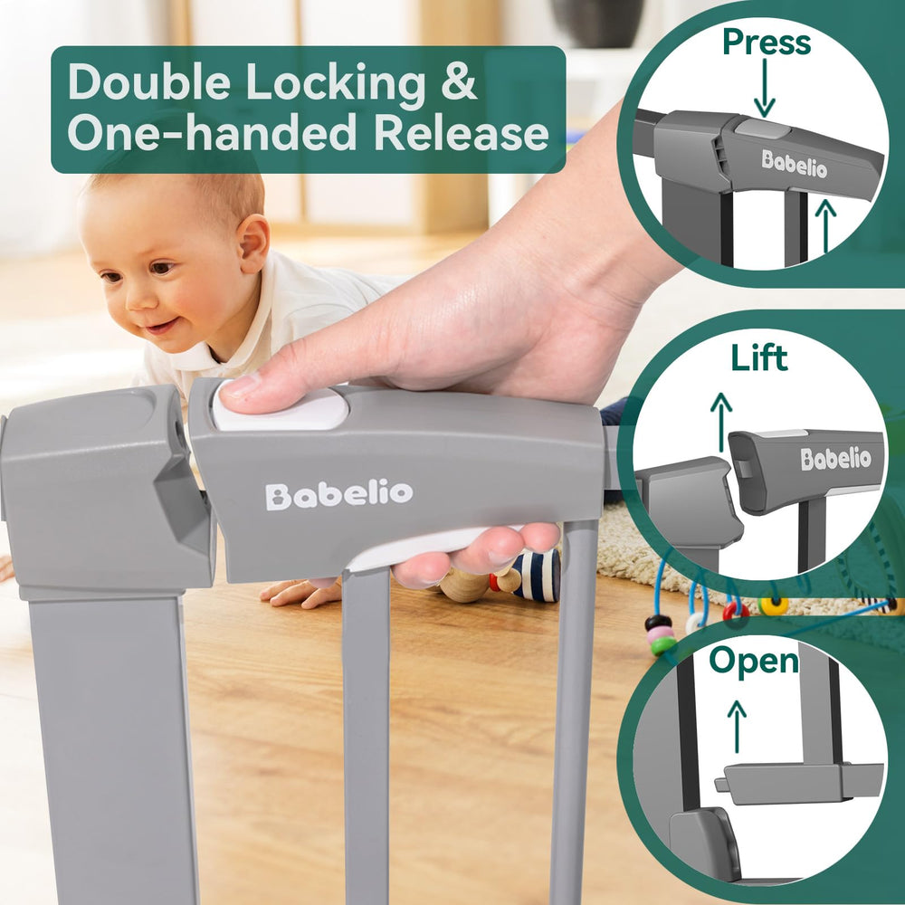 BABELIO pressure-mount installation with no drilling protects walls.