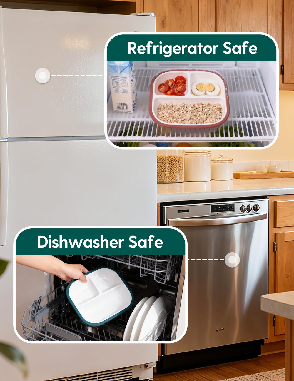 BABELIO 3-pack set offers value and convenient storage for toddler meals.