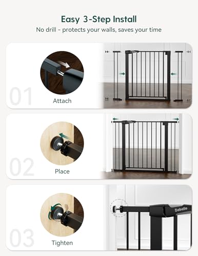 BABELIO walk-in door with double lock levers enables easy adult access