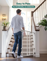 Babelio walk-through door design promotes easy one-handed passage