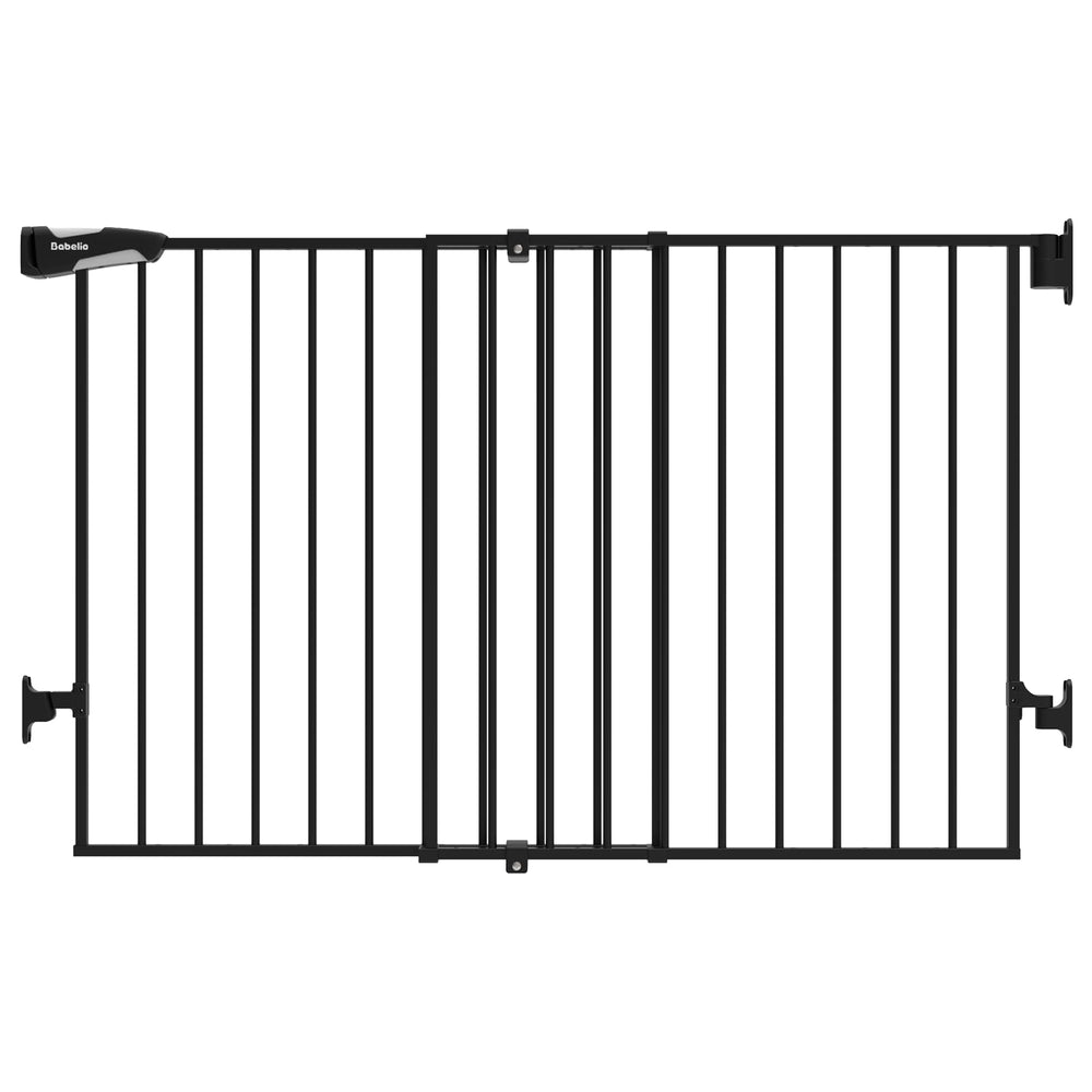 BABELIO wide gate 31-55-inch adjustable fits stairs and openings for safer family spaces