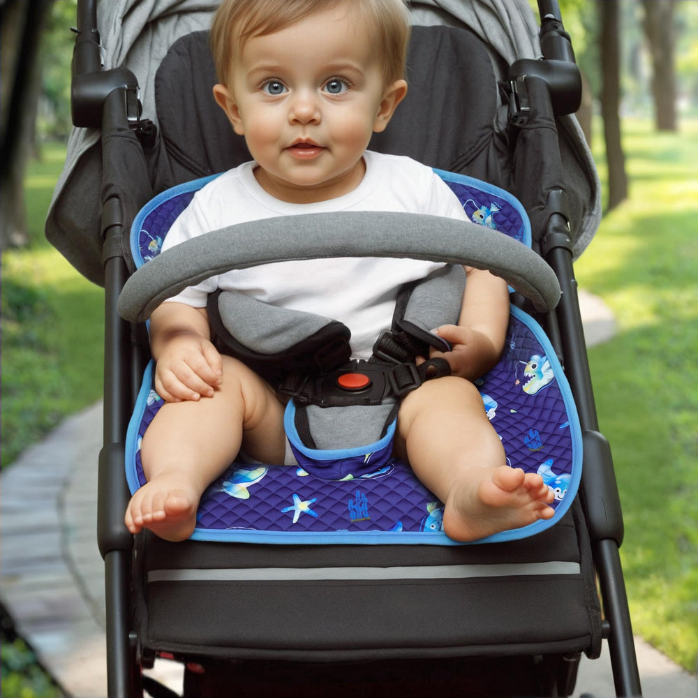 Babenest waterproof liner for car seats and strollers protects upholstery from spills.