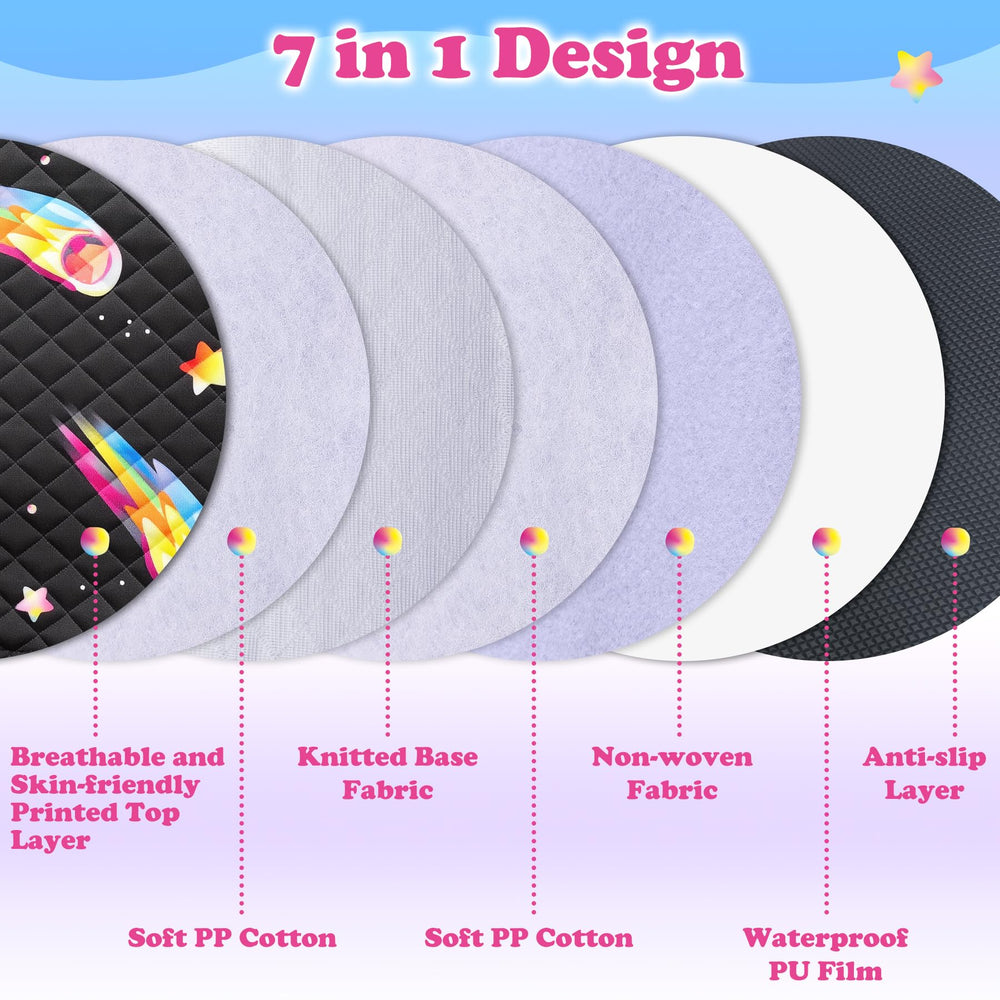 Babenest Meteor-Black machine-washable bottom stays intact after washing.