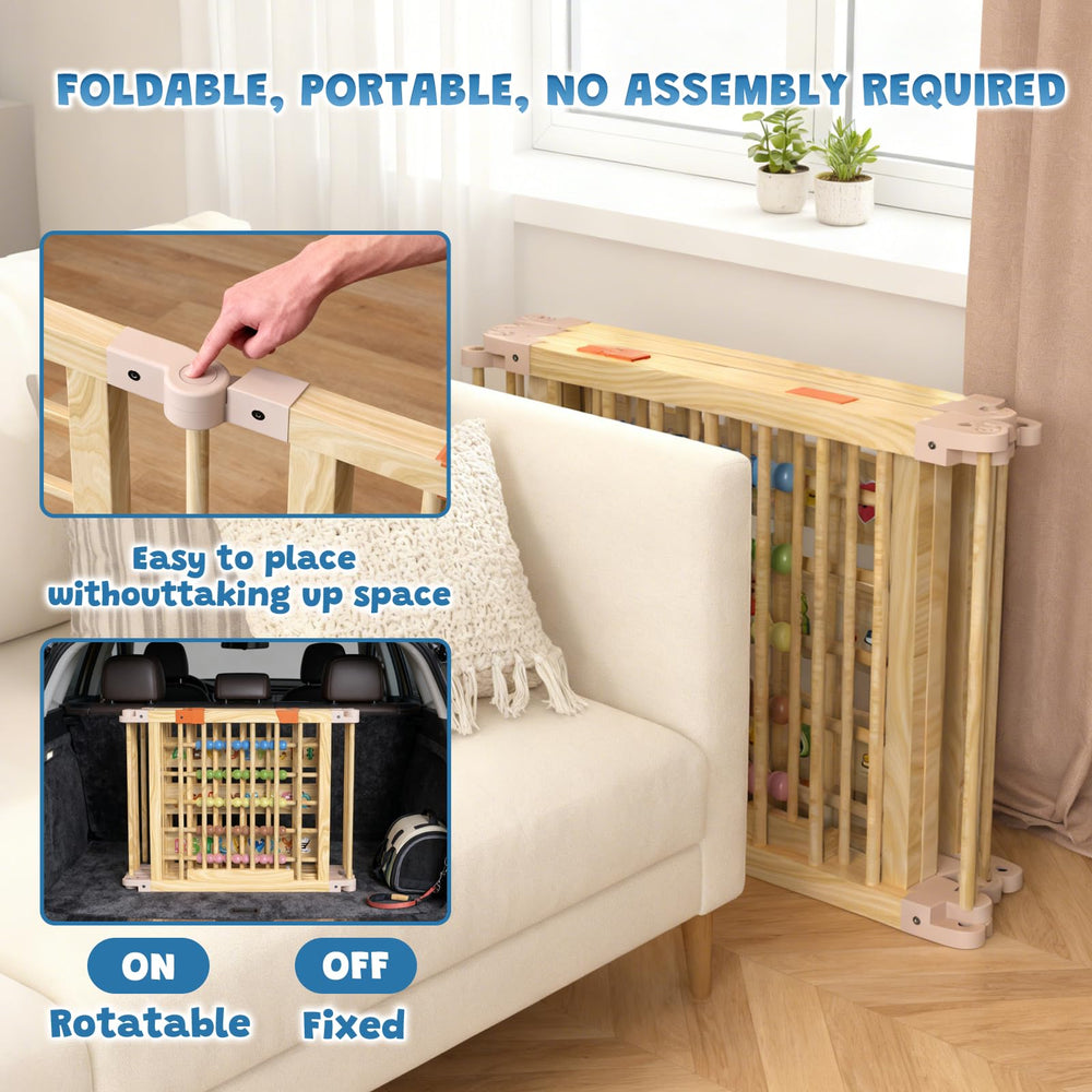 BabeNova compact fold saves space when not in use.