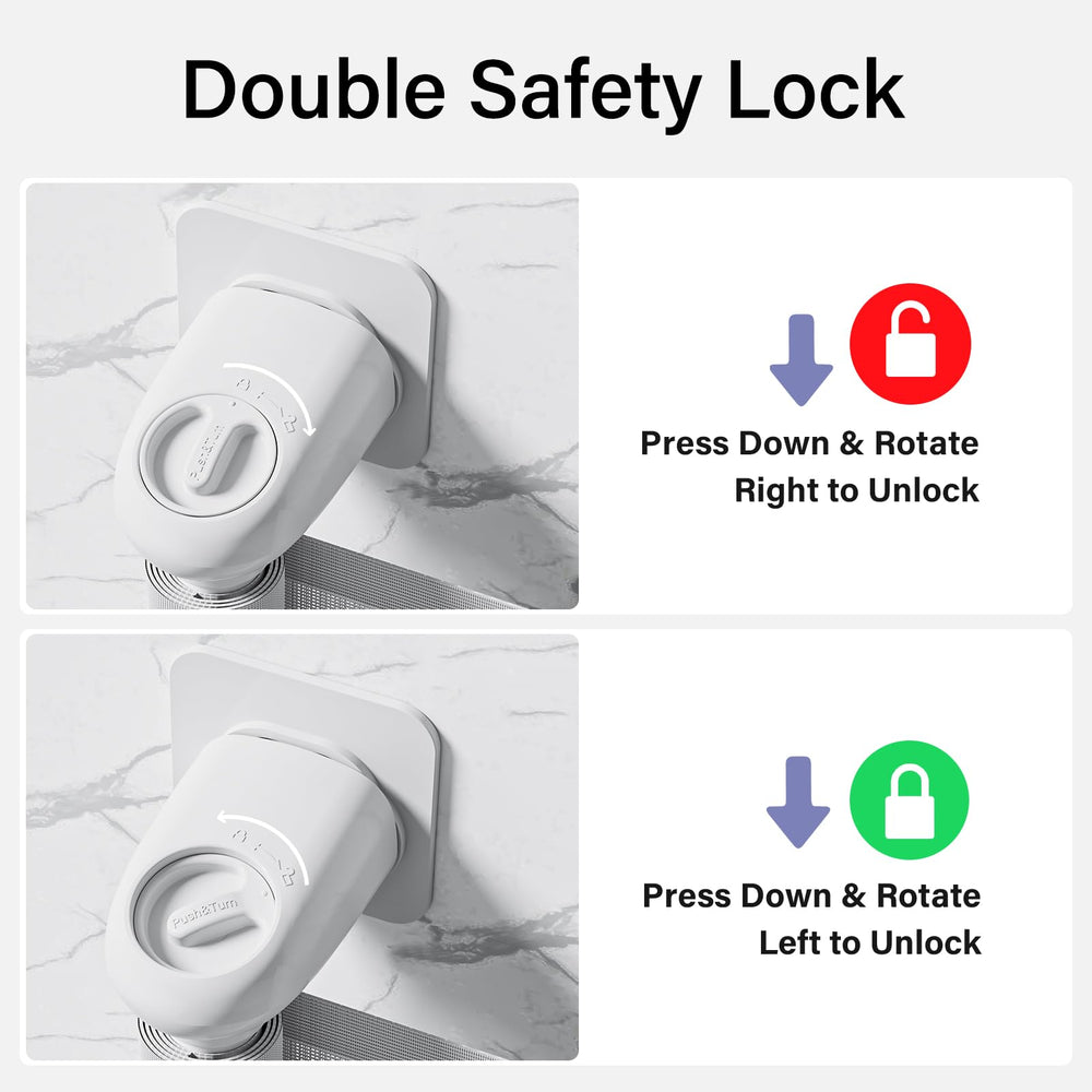 Babepai double-lock mechanism ensuring reliable childproofing