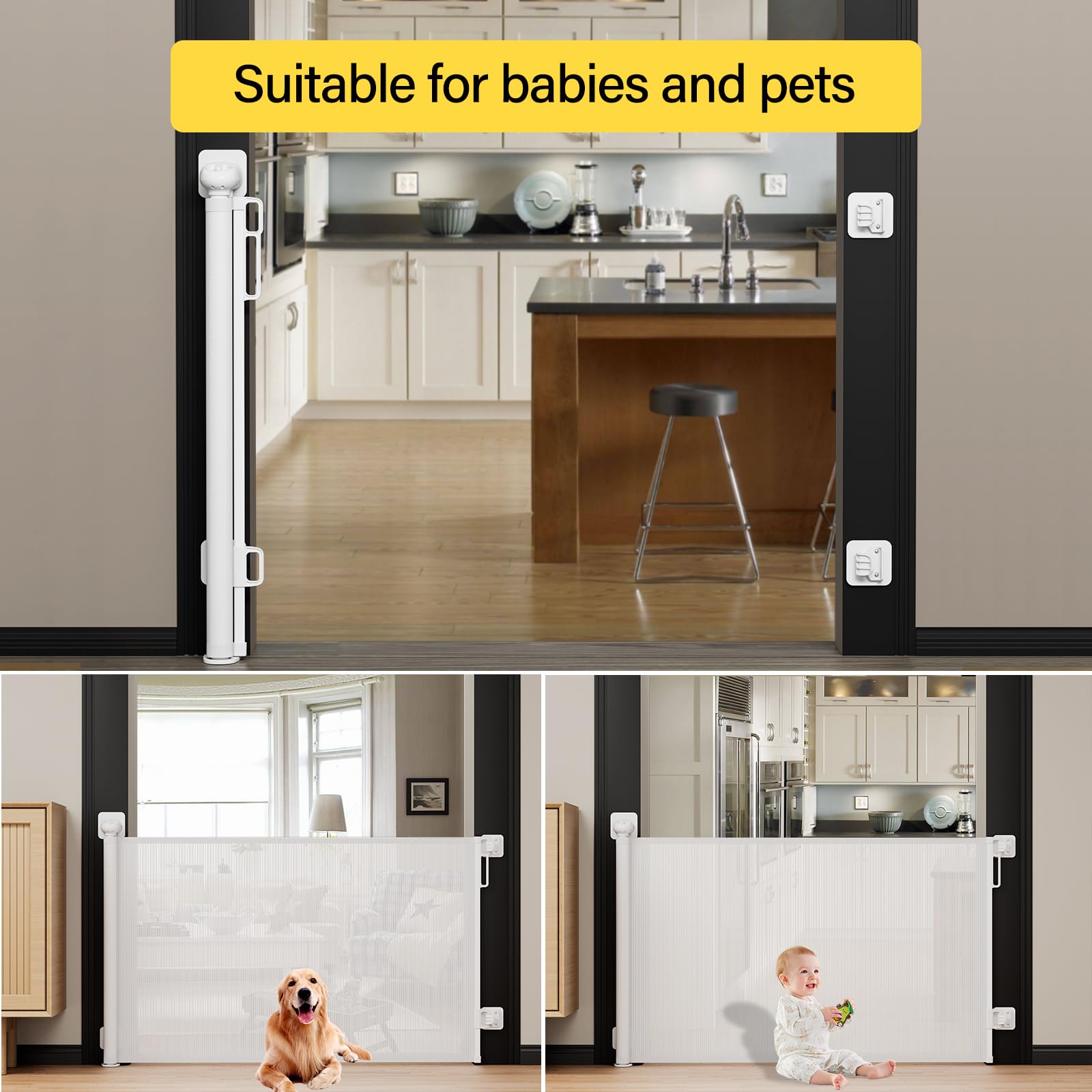 Babepai installation-parts reference A1P A2P A3P for secure mounting